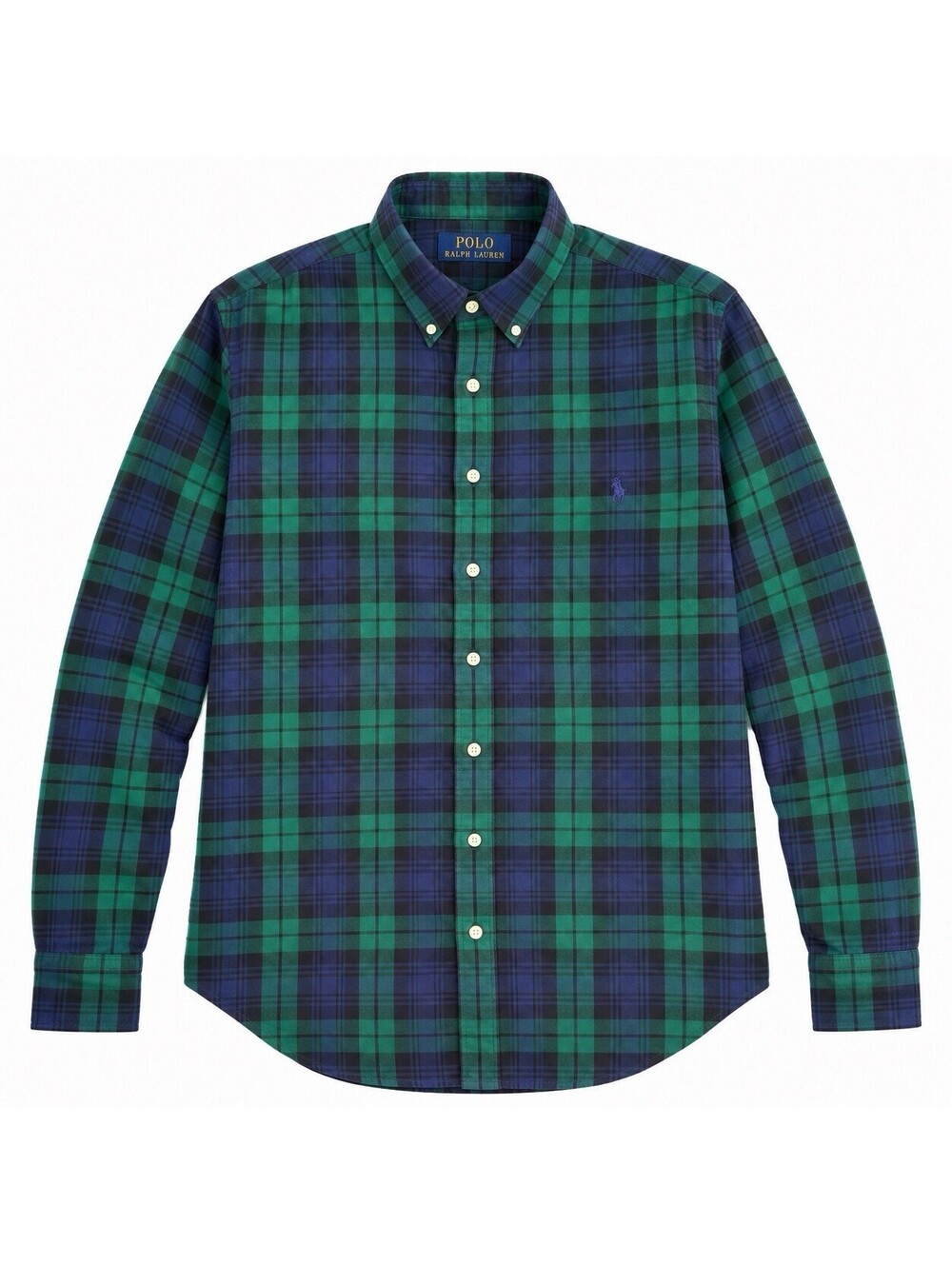 Polo Ralph Lauren Black Watch Plaid Shirt Mens XLT Tall Button Down Pony NWOT - Picture 1 of 5